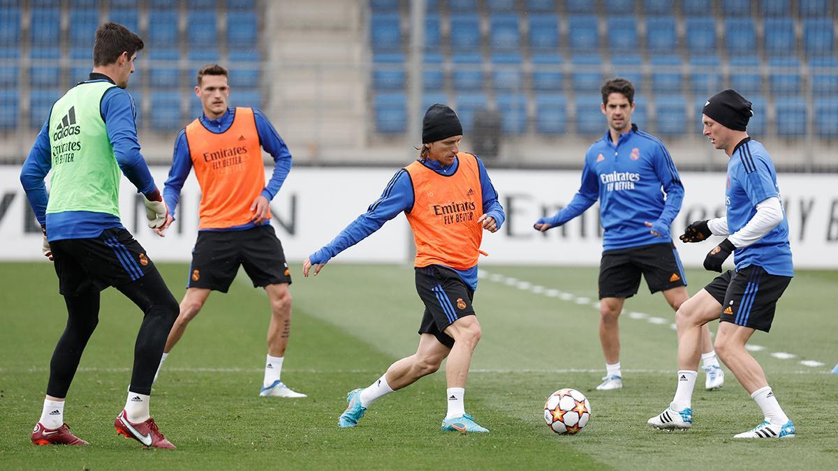 El Real Madrid ya prepara el partido contra el Manchester City