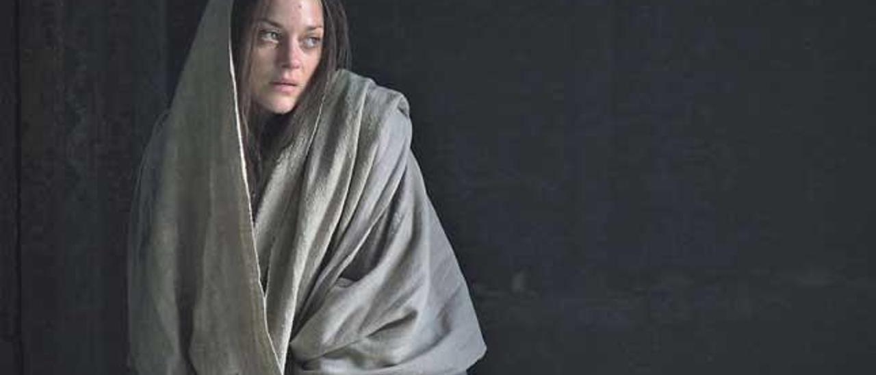 Marion Cotillard como Lady Macbeth.