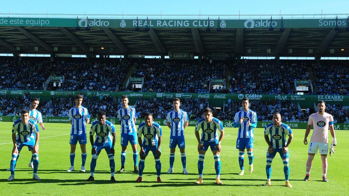 El Racing de Santander y el Deportivo empatan 0-0