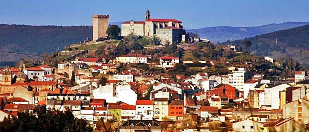 Vista de Monforte de Lemos.