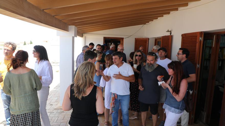 Despedida en el ático del Consell de Formentera