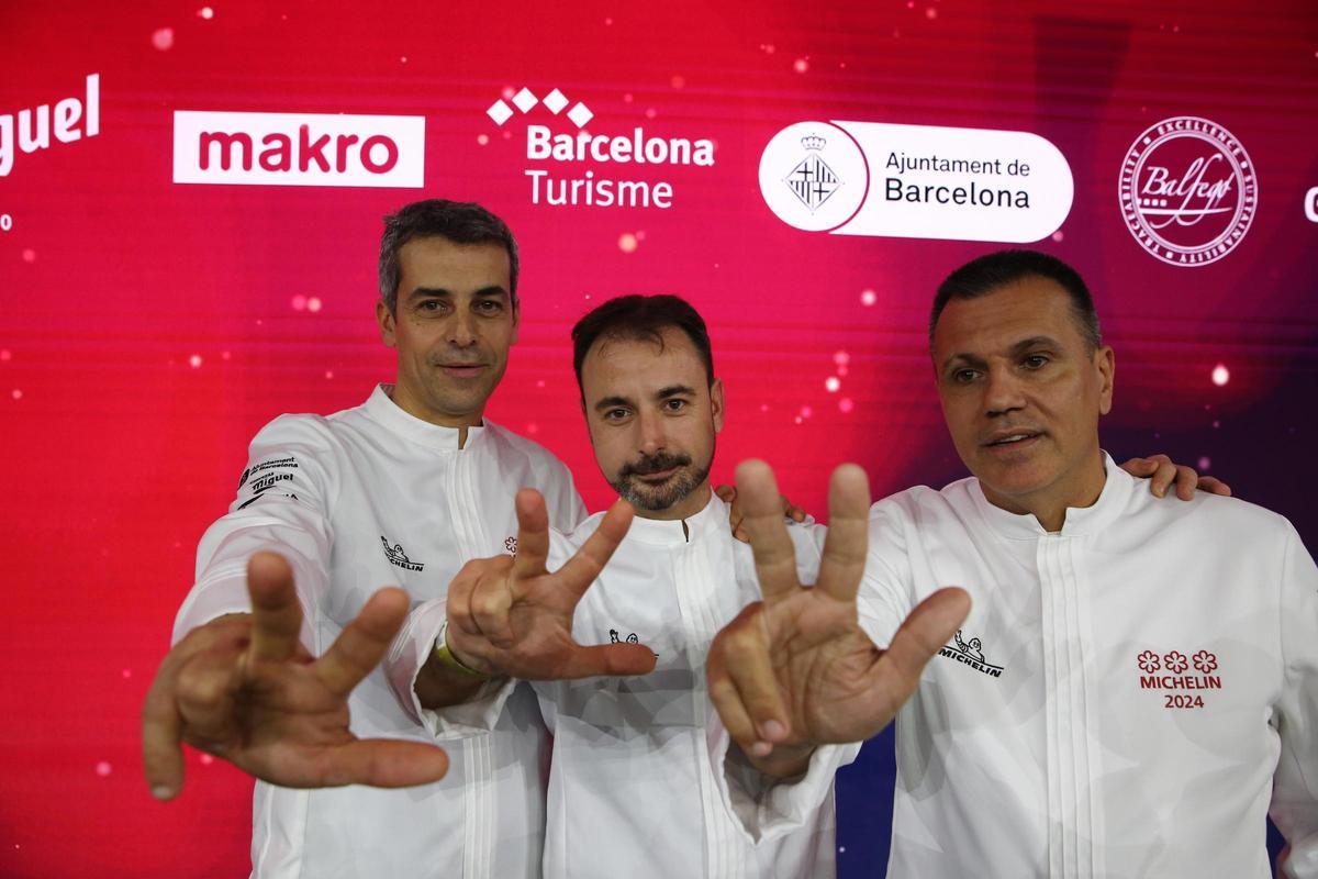 Barcelona acoge la gala Michelin 2024