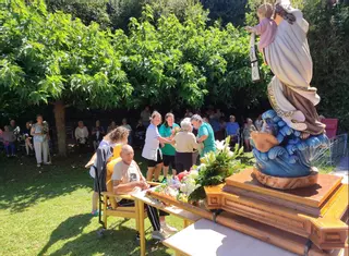 O Morrazo se hace a la mar para honrar a la patrona de los marineros