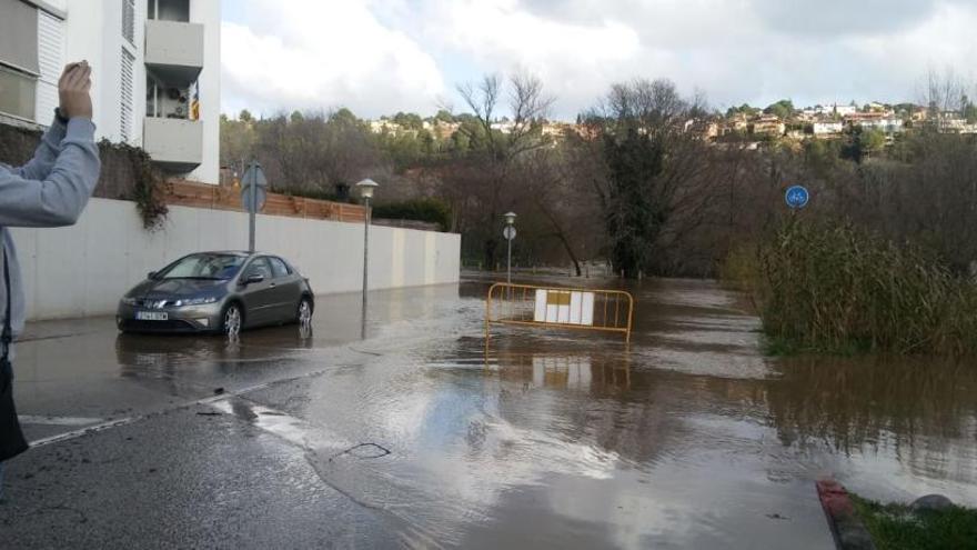 Màxima alerta a Sant Ponç, Pedret i Pont Major pel desbordament del Ter