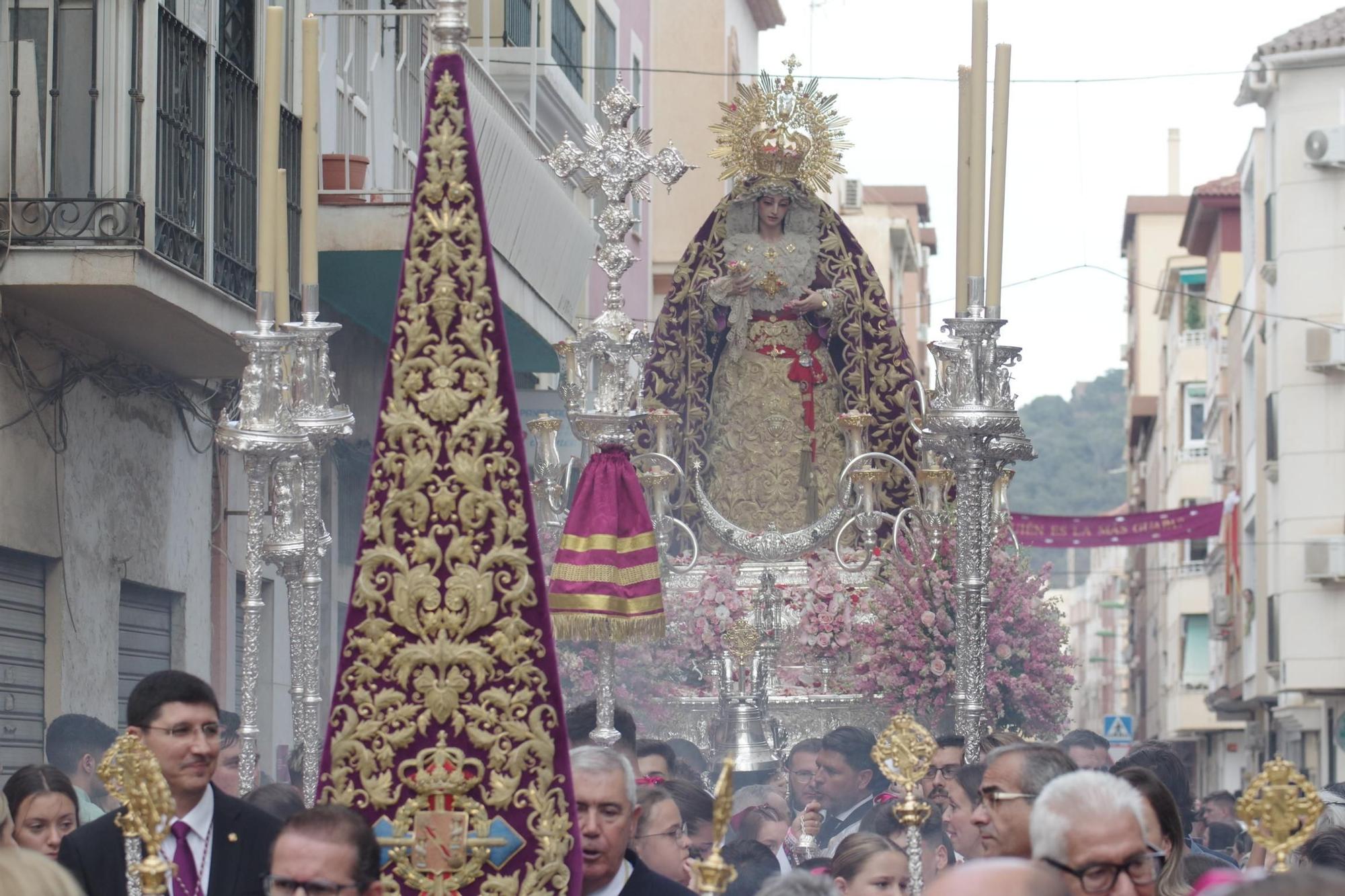 La procesión de la Virgen de la Trinidad 2023, en imágenes