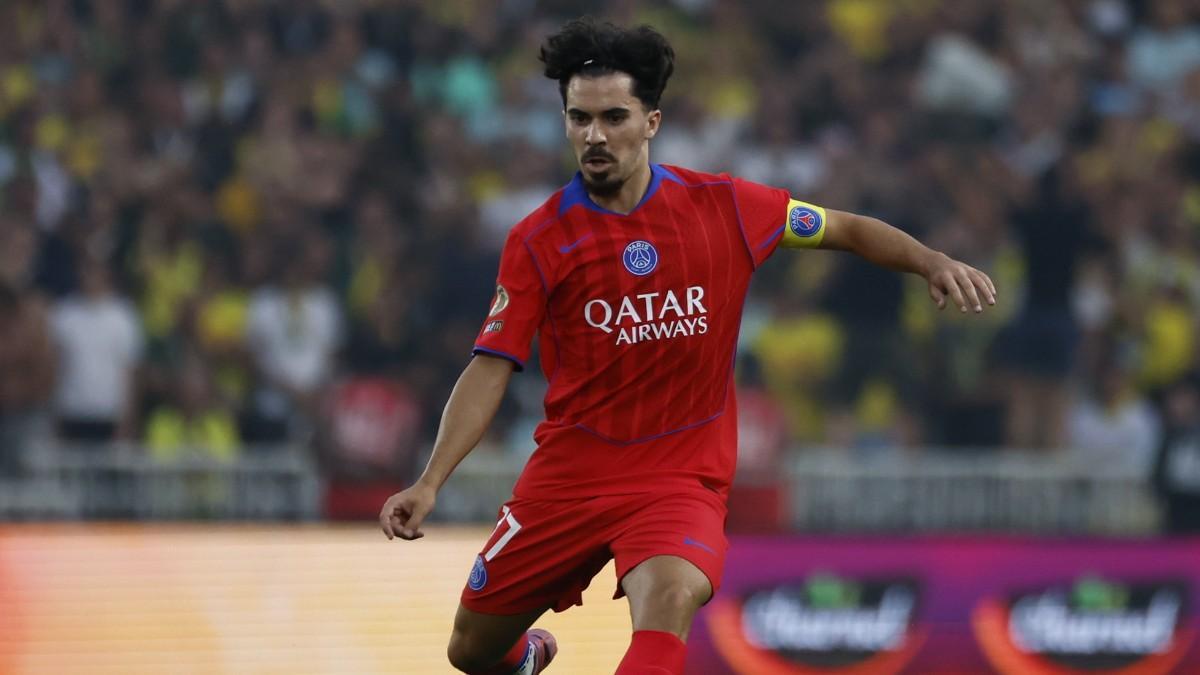 Vitinha, durante el partido