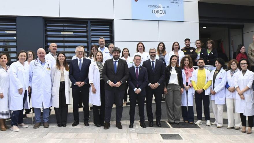 El nuevo centro de salud de Lorquí abre más amplio y más accesible