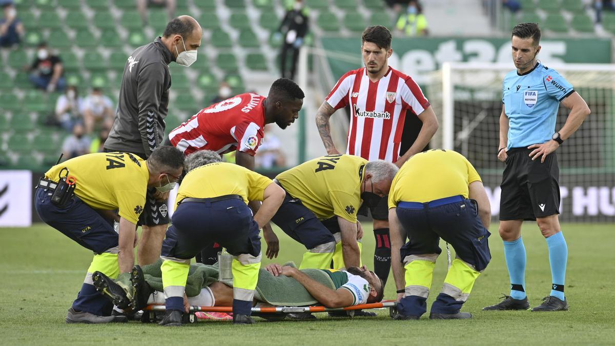 Las imágenes del Elche - Athletic de Bilbao