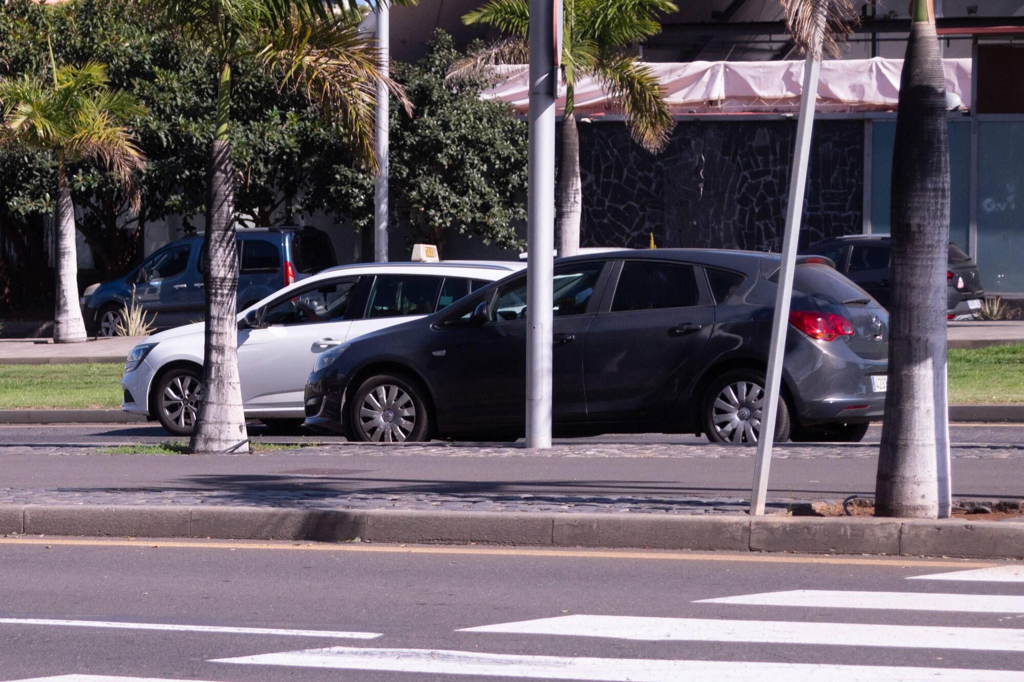 Llegada de Rayco García a los juzgados de Santa Cruz de Tenerife