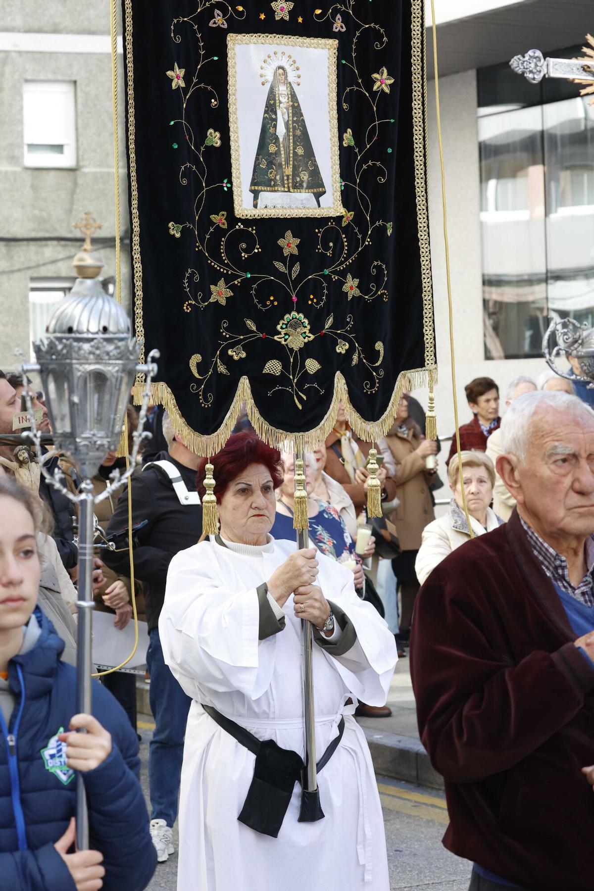 Primera procesión de la parroquia de San Francisco en O Ventorrillo