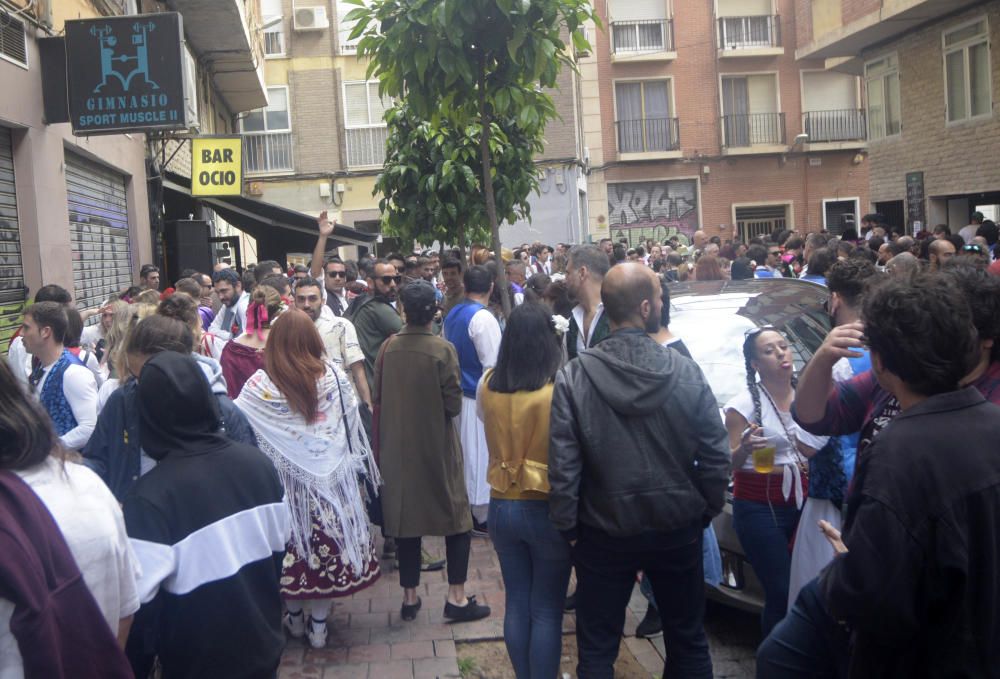 Ambiente en las tascas en el Bando de la Huerta