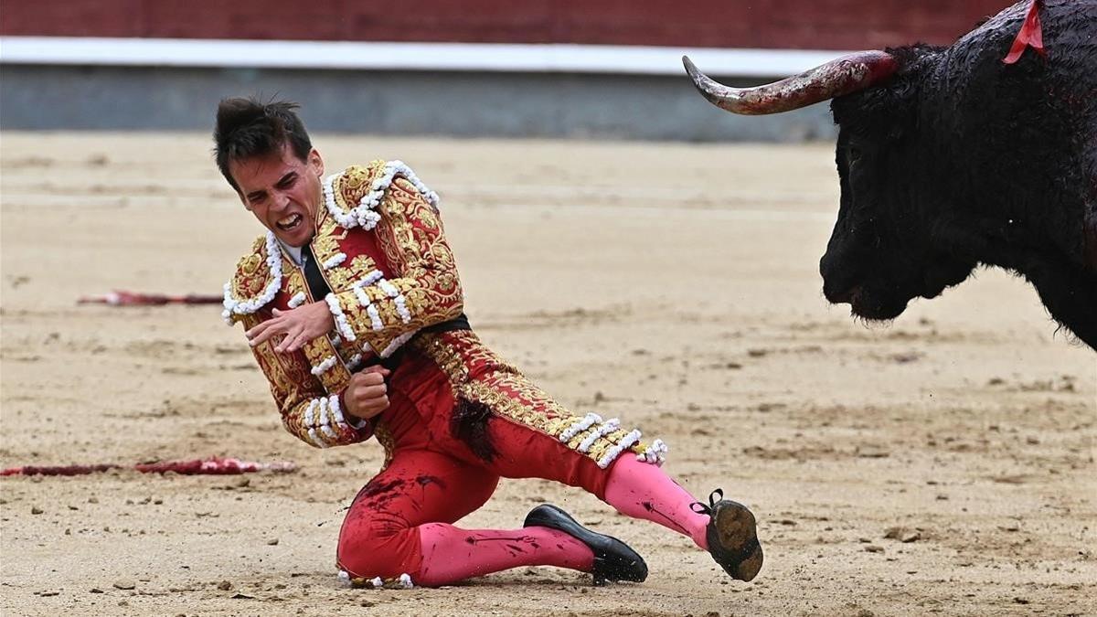 El torero Gonzalo Caballero, en Las Ventas