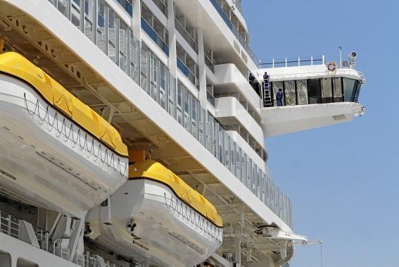 Das 300 Meter lange Kreuzfahrtschiff ist am Donnerstag (1.6.) das erste Mal in Palmas Hafen eingelaufen. Auf Mallorca wird es auch am Monatsende getauft.