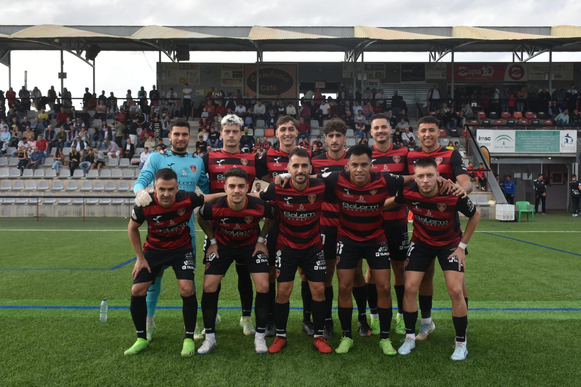 El Salerm Puente Genil - Córdoba CF B de Tercera RFEF, en imágenes