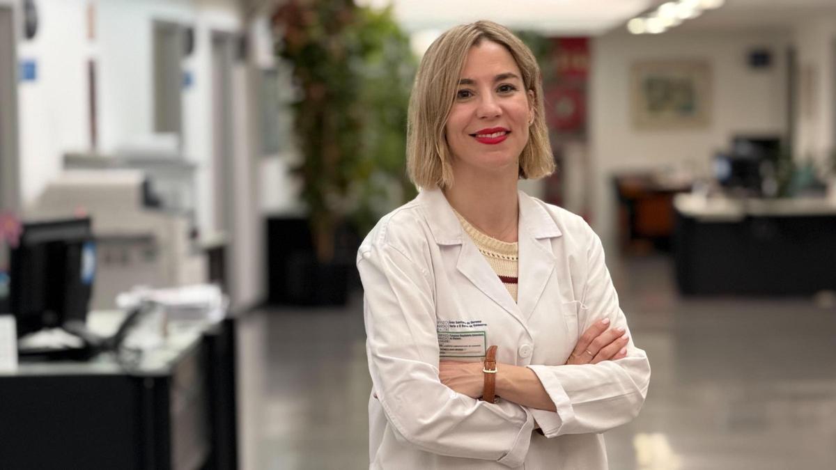 La oncóloga Ana Fernández Montes, autora de la tesis doctoral.