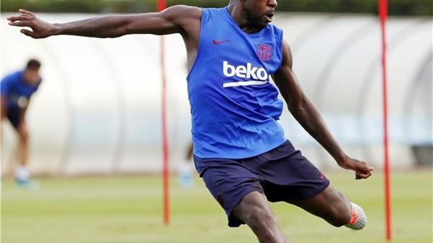 El Barça confirma que Umtiti pateix una contusió al peu dret