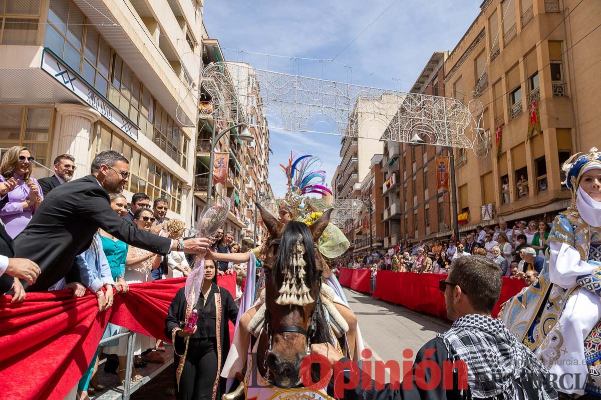 Desfile infantil del Bando Moro en las Fiestas de Caravaca