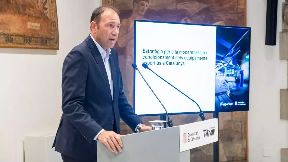 El Govern invertirà 120 milions d'euros per modernitzar i condicionar les instal·lacions esportives de Catalunya