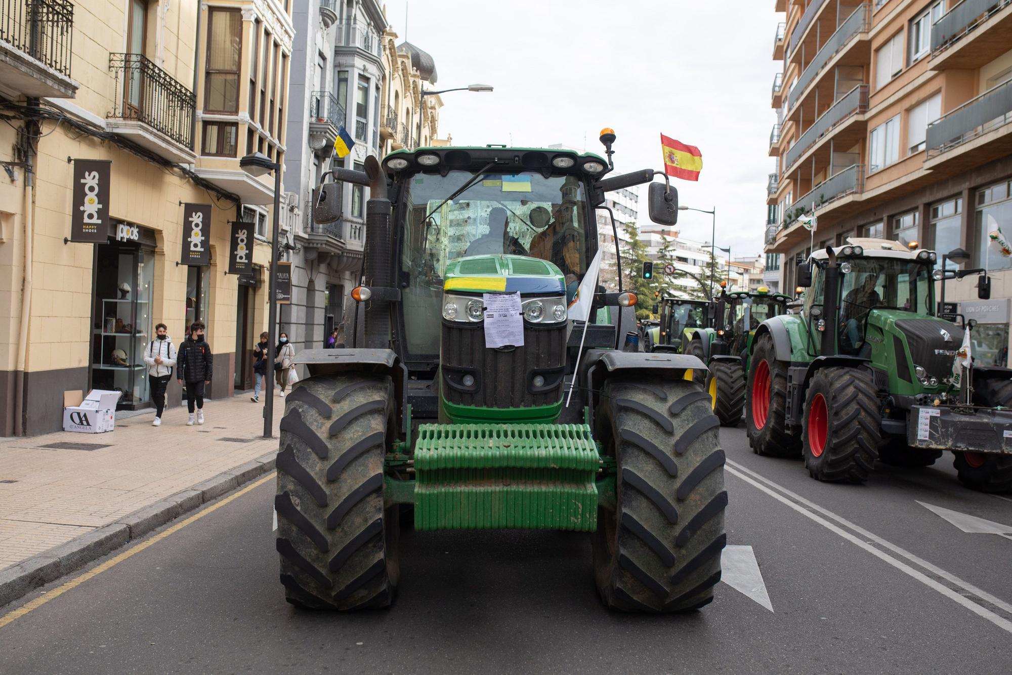 GALERÍA | Las imágenes de la tractorada en Zamora 2022