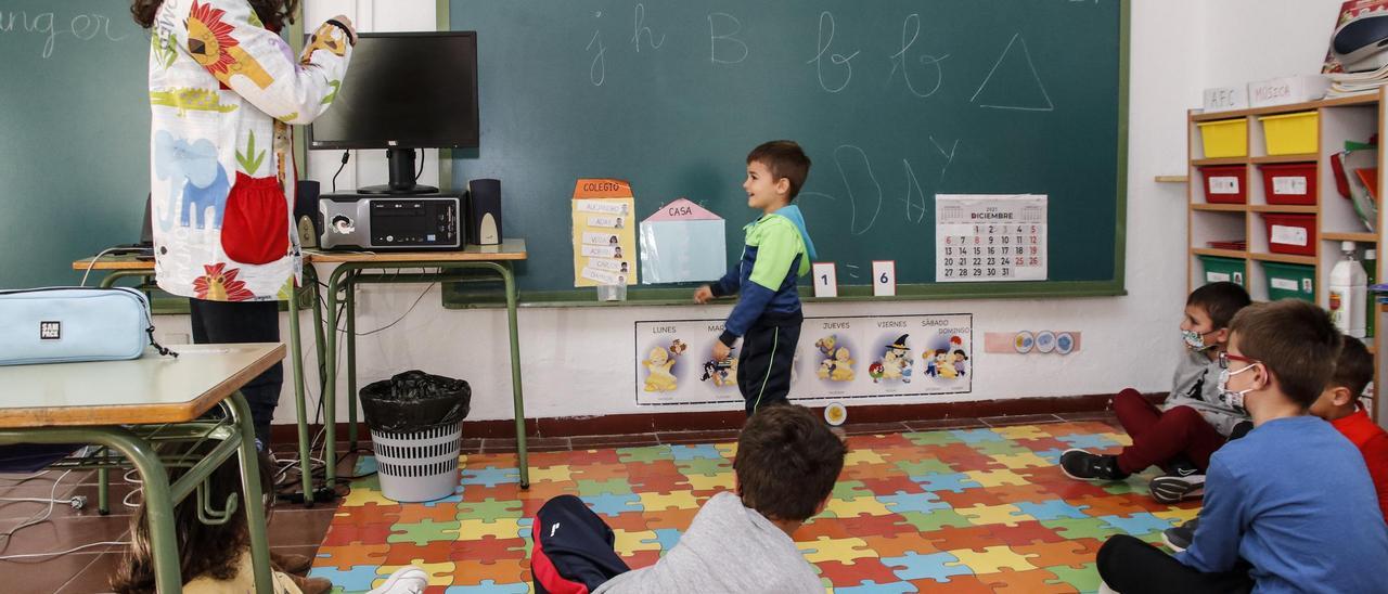 Un colegio de la provincia de Cáceres, abierto con solo seis alumnos.