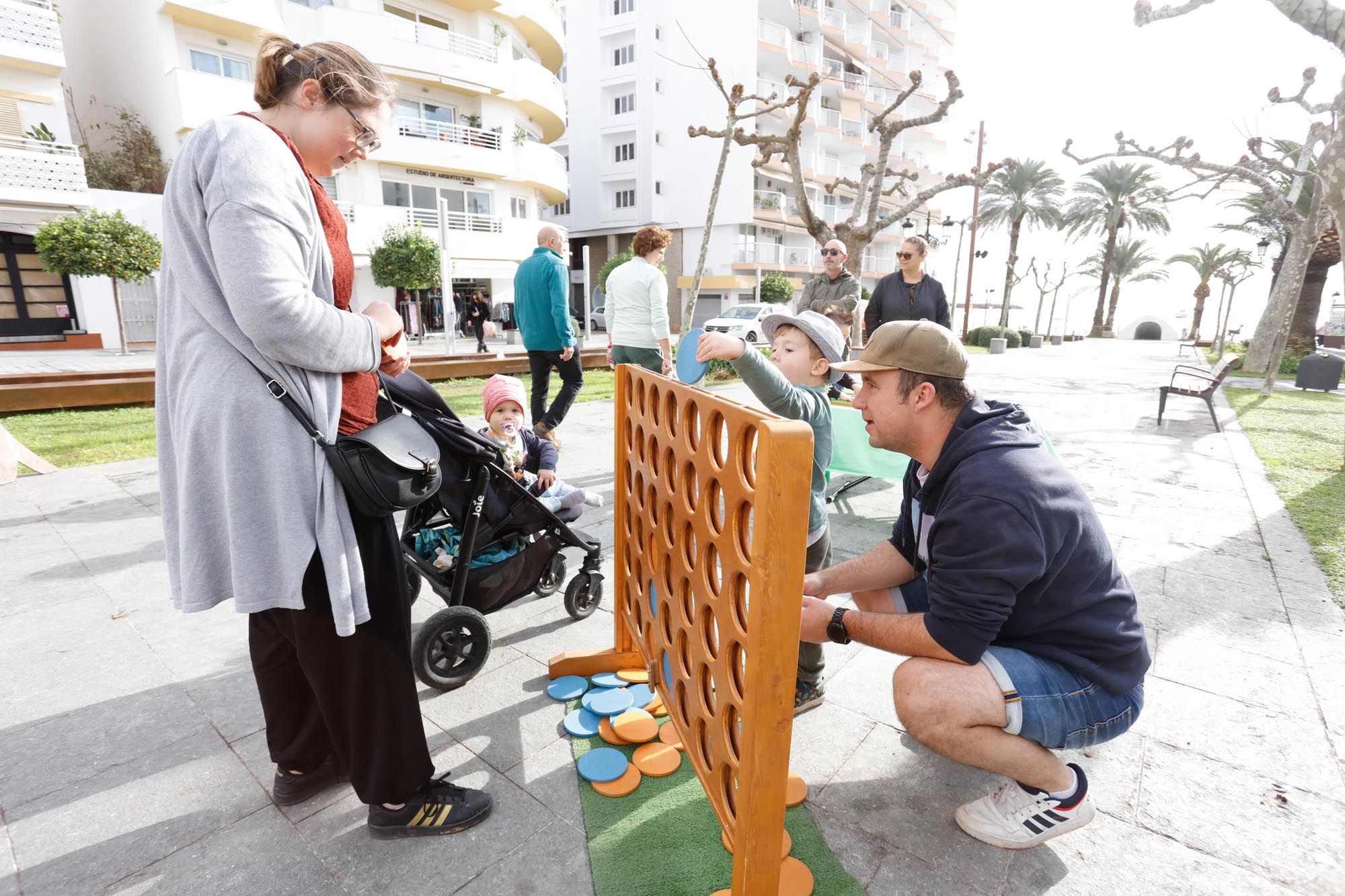 Juegos de madera para niños en Santa Eulària