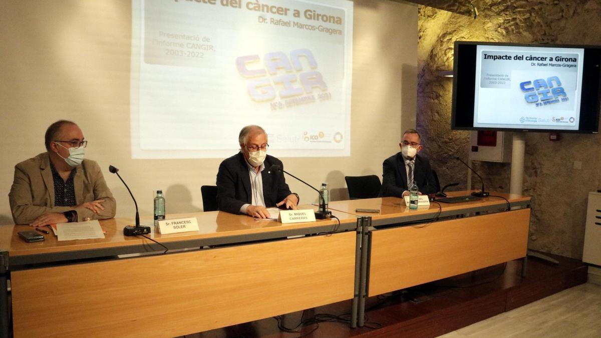 Presentació de l&#039;estudi sobre el càncer a les comarques gironines CanGir