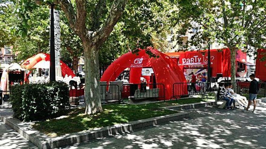 La gira nacional de Nintendo Switch arraca en el parque de La Marina