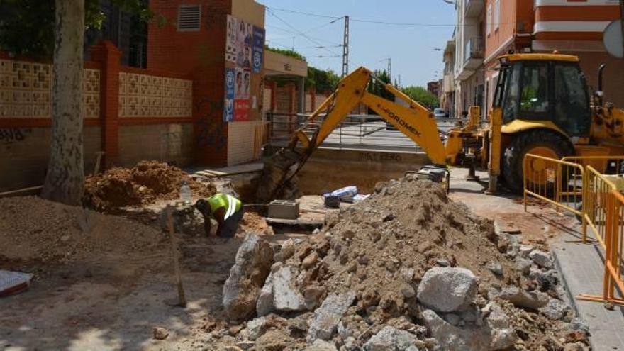 Benetússer inicia las obras para evitar inundaciones en el barri de L&#039;Estació