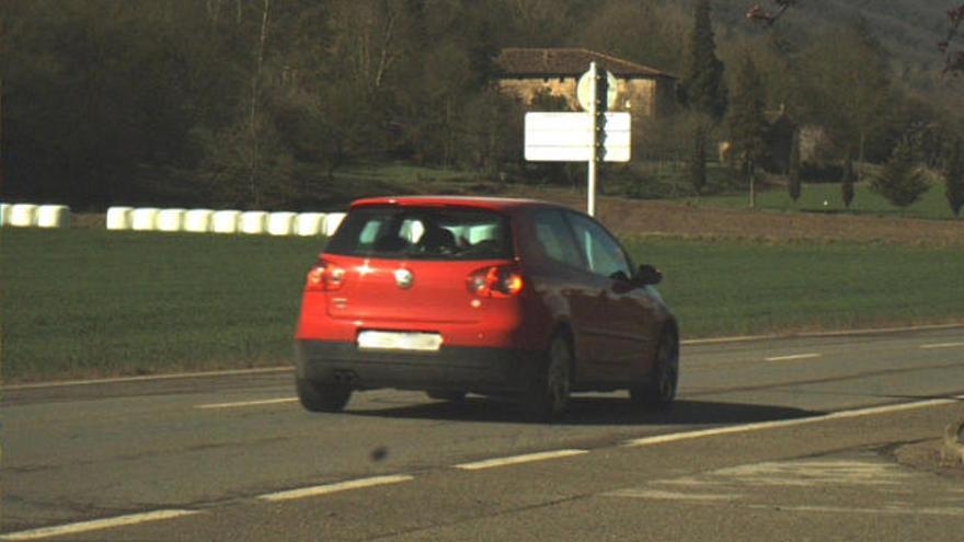 El Golf enxampat diumenge al matí a la Vall de Bianya, a la Garrotxa.