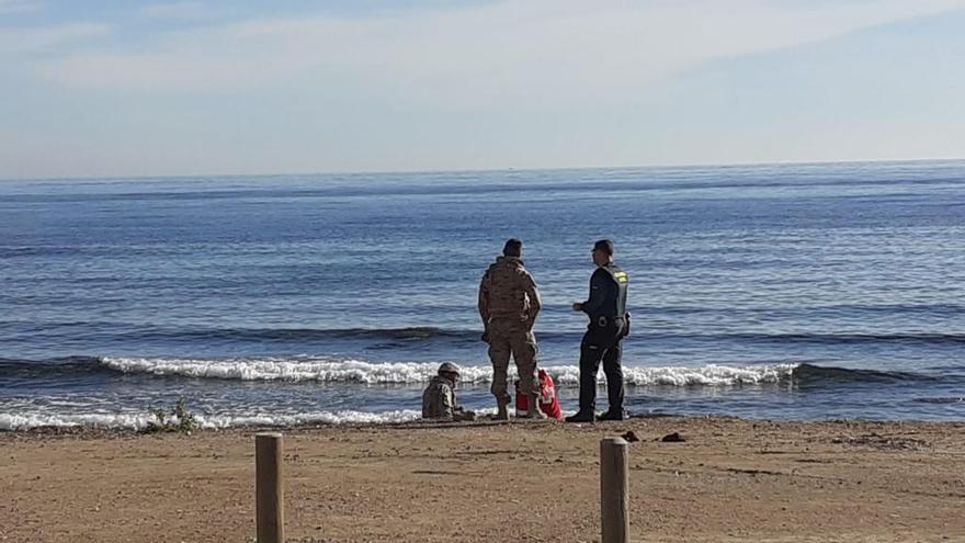 Playa del Rihuete de Mazarrón.