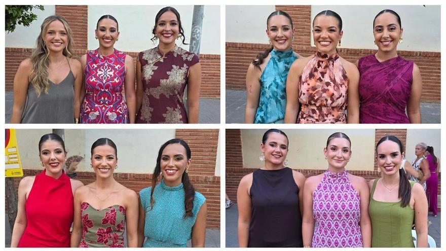 Las candidatas a Fallera Mayor de València 2027 en el Sopar de la Punxà