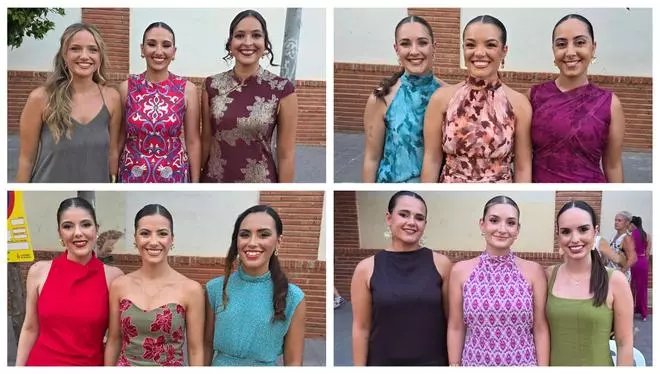 Las candidatas a Fallera Mayor de València 2027 en el Sopar de la Punxà