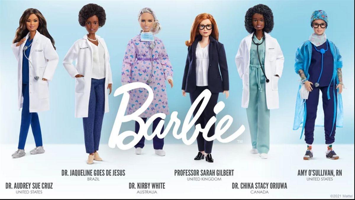 Nuevas Barbie inspiradas en las mujeres de la ciencia.