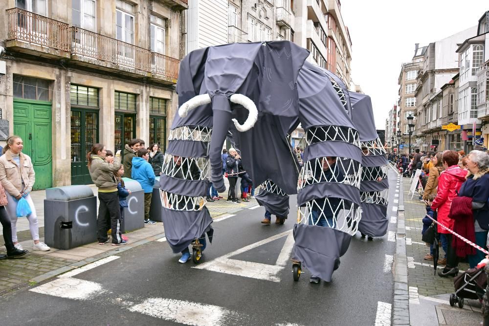 Carnaval 2019 en A Estrada: el circo reina