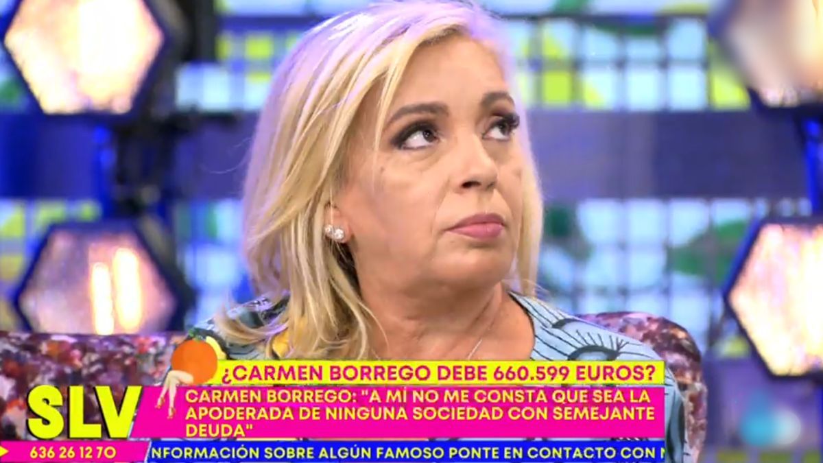 Carmen Borrego en 'Sálvame'