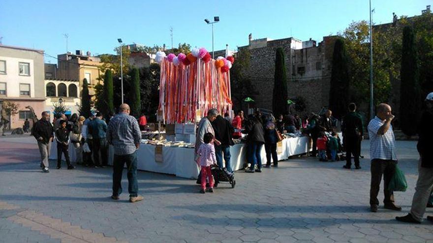 La parada de la recolluda de llibres.