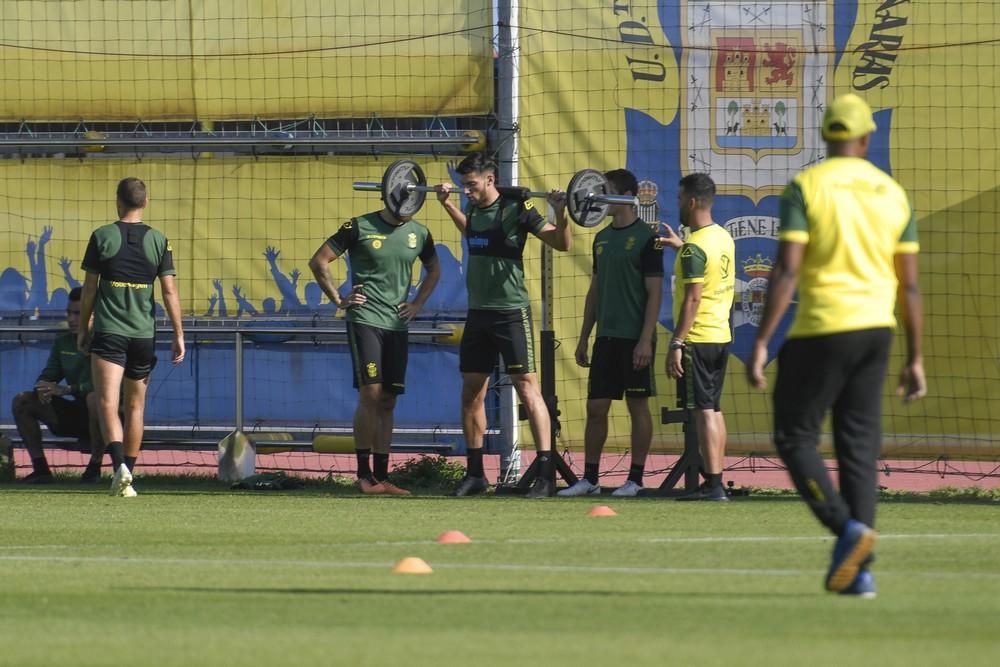 Entrenamiento de la UD Las Palmas