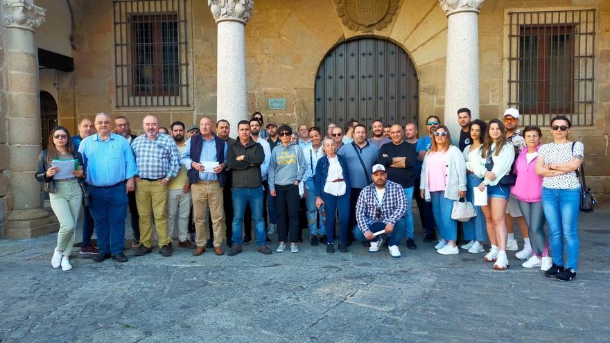 Hosteleros, vecinos y comerciantes del centro de Plasencia quieren crear una federación