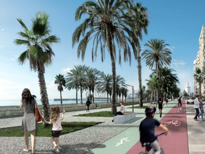 Las imágenes del Plan Litoral Málaga