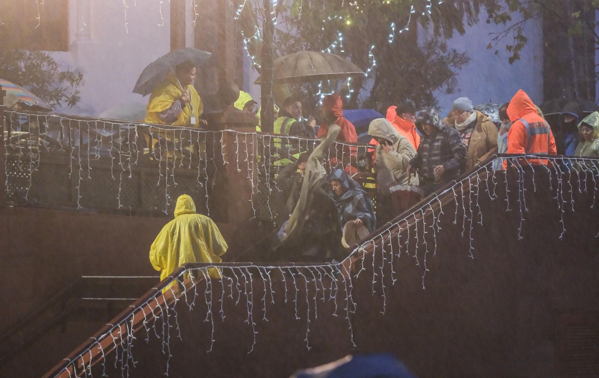 Encendido navideño de Tejeda