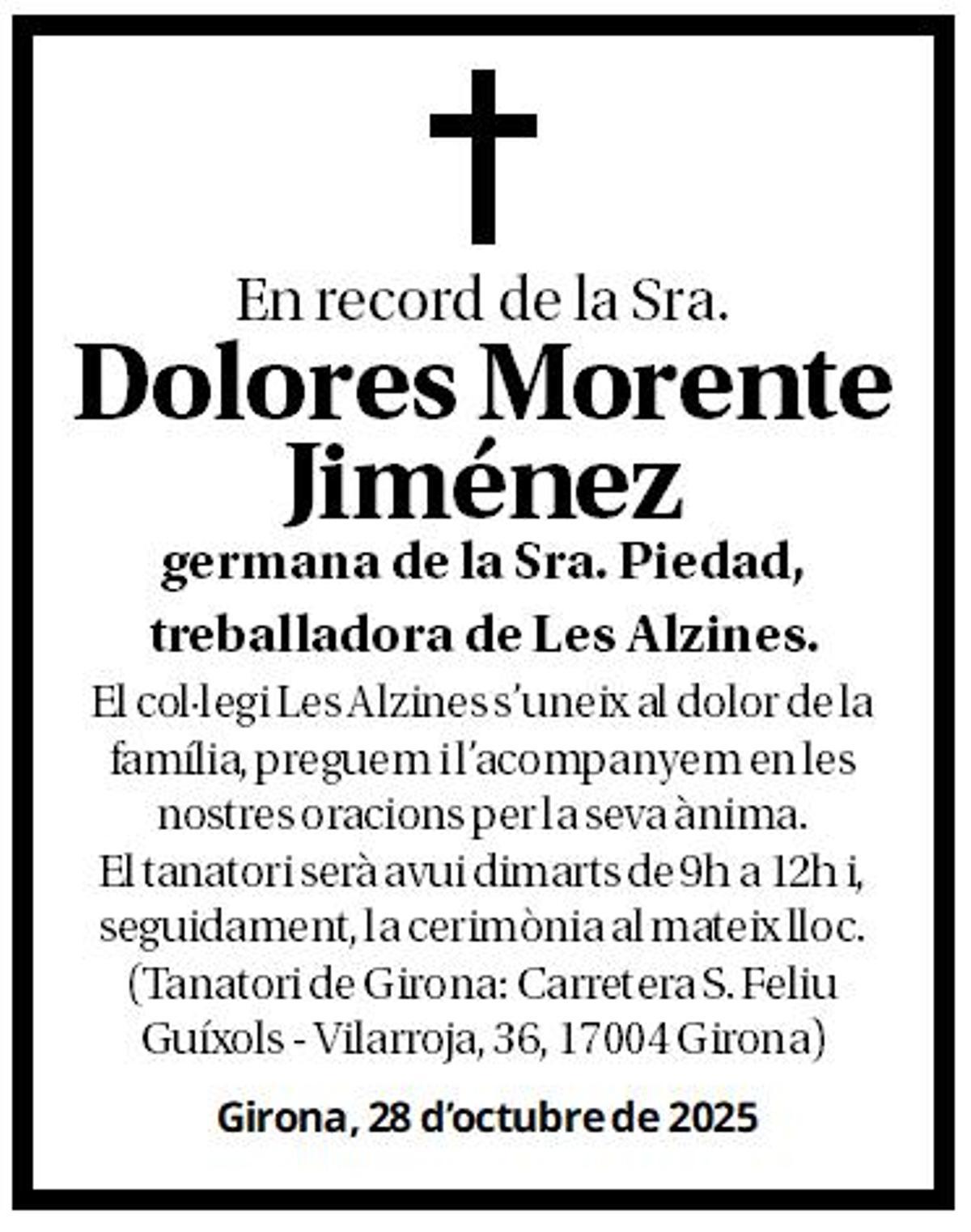 Dolores Morente Jiménez