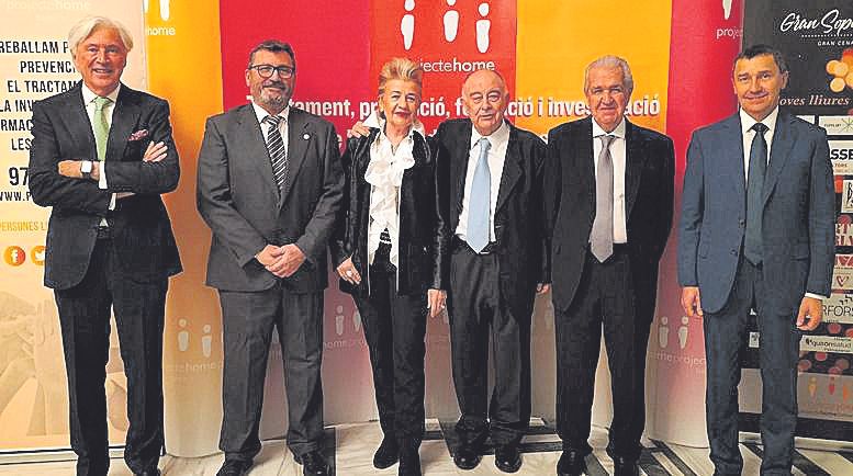 Antonio de Lacy, Jesús Mullor, Rosa Regi, Tomeu Catalá, Fernando Rotger y Antoni Ferrer.