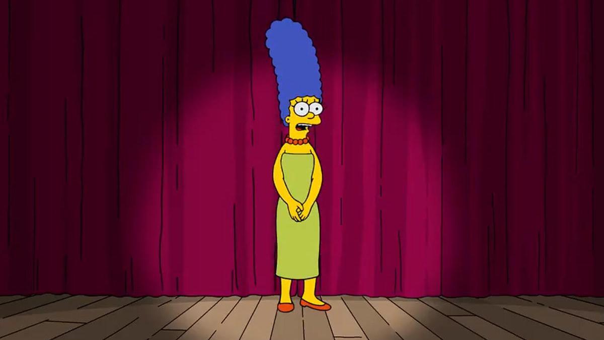 Marge Simpson, en el vídeo oficial de &#039;Los Simpson&#039;.