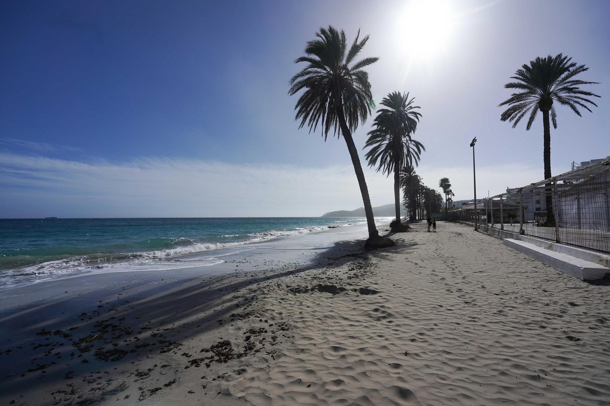 Los efectos de la borrasca 'Ciarán' en Ibiza y Formentera