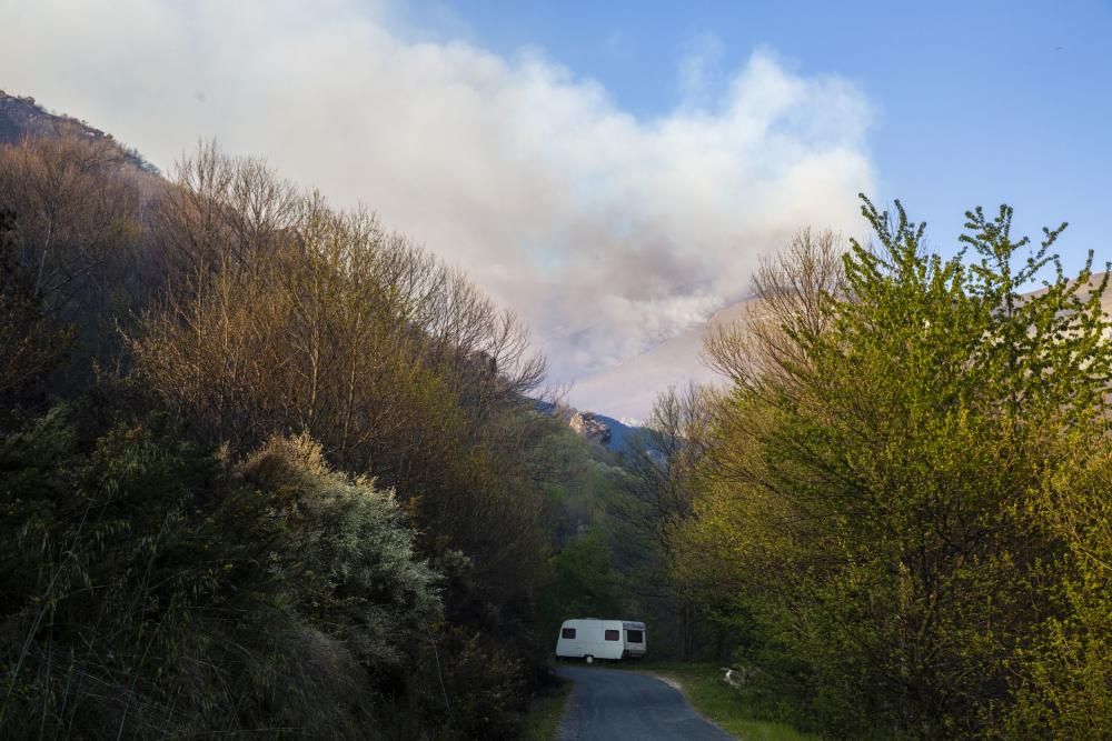 Indendios en Asturias.