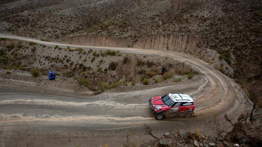 Acortan la sexta etapa del Dakar por lluvia