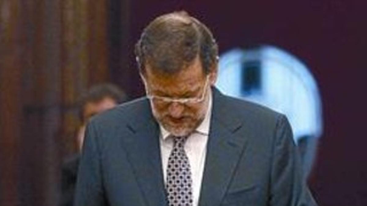 El presidente del Gobierno, Mariano Rajoy, el pasado 19 de diciembre.