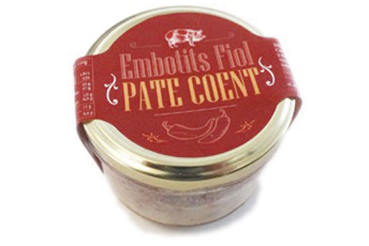 Paté coent d&#039;Embotits Fiol.