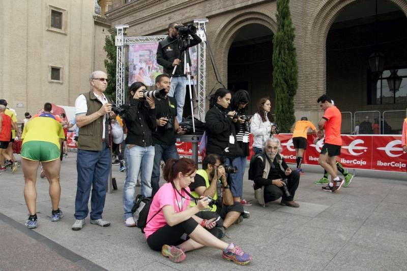 Fotogalería del IX Maratón de Zaragoza