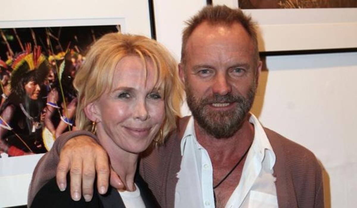 Una imatge d’arxiu de Sting i la seva dona Trudie Styler.